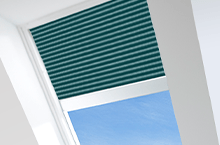 VELUX Solar Room-Darkening Double-Pleated Shade